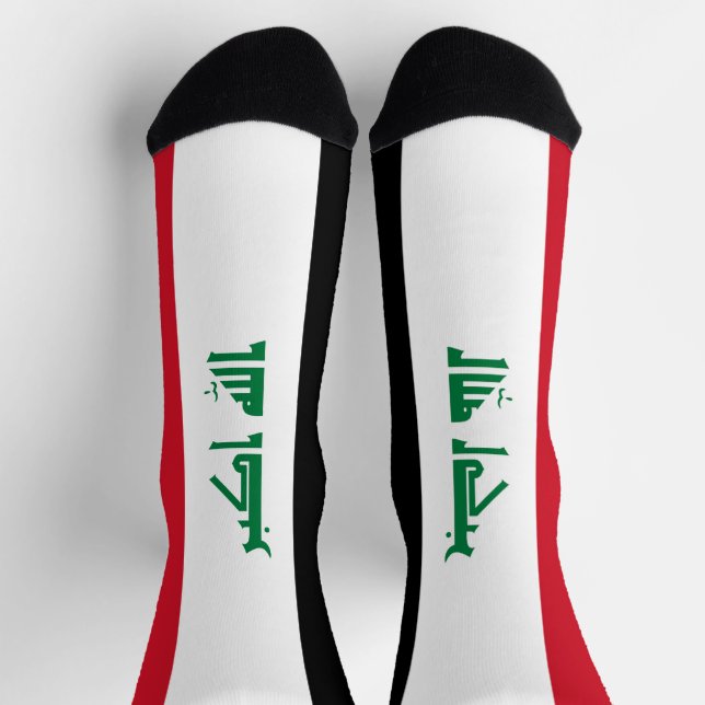 Iraq Flag Socks (Top)
