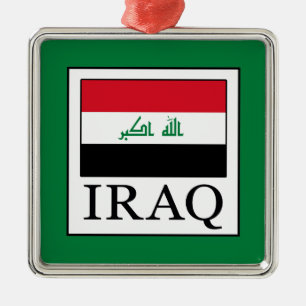 Iraq Metal Ornament