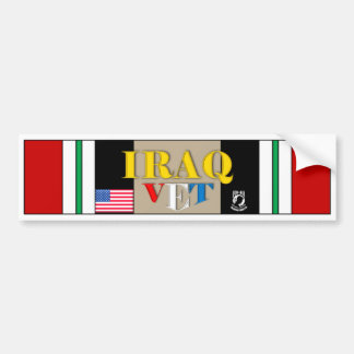 IRAQ VET BUMPER STICKER
