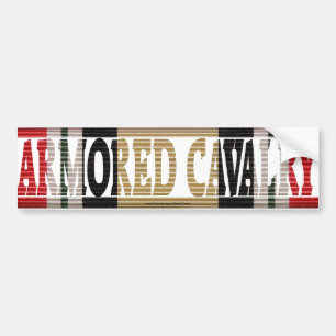 Iraq Veteran Armoured Cavalry Bumper Sticker