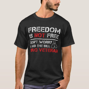 Iraq Veteran OIF OEF US Military Iraqi Freedom T-Shirt