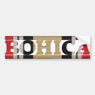 Iraqi Freedom CMR BOHICA Bumper Sticker