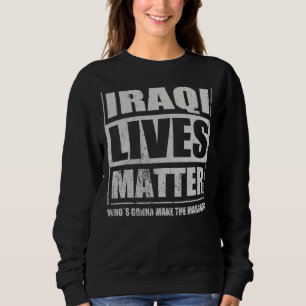 Iraqi Masgouf Carp Masguf Iraqi Food Speciality Cu Sweatshirt