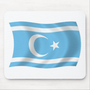 Iraqi Turkmen Flag Mousepad
