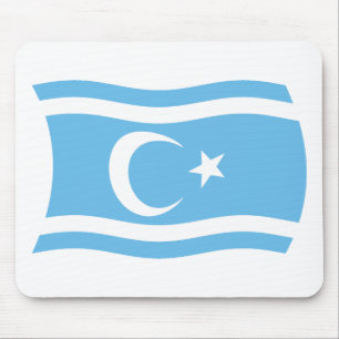 Iraqi Turkmen Flag Mousepad