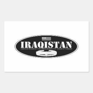 Iraqistan CAB Rectangular Sticker