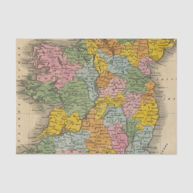 Ireland 10 tissue paper (Front)