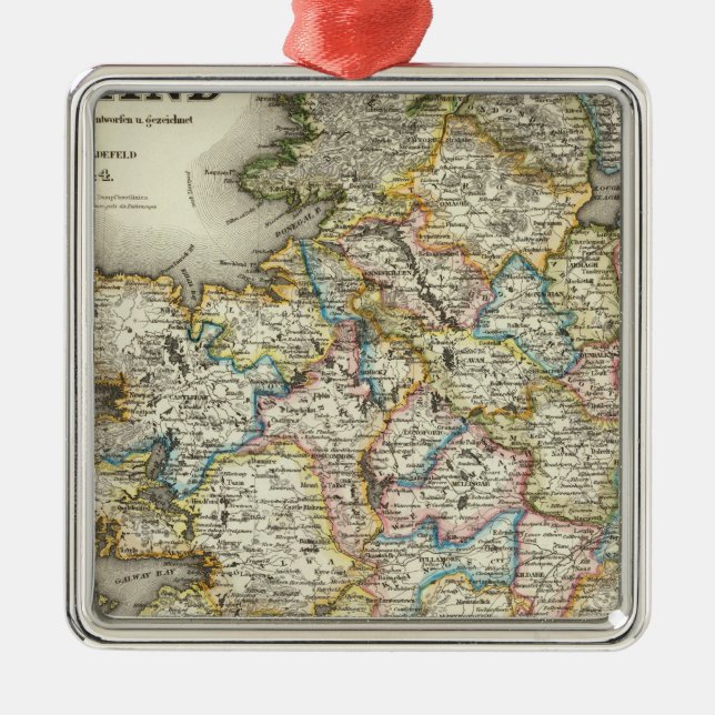 Ireland 13 metal tree decoration (Front)