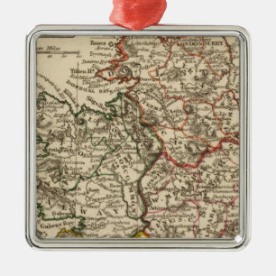 Ireland 18 metal ornament