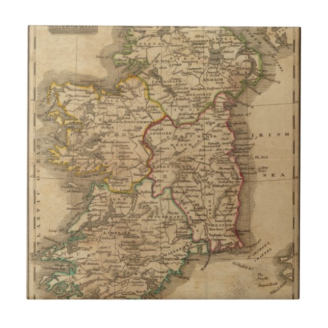 Ireland 3 ceramic tile (Front)