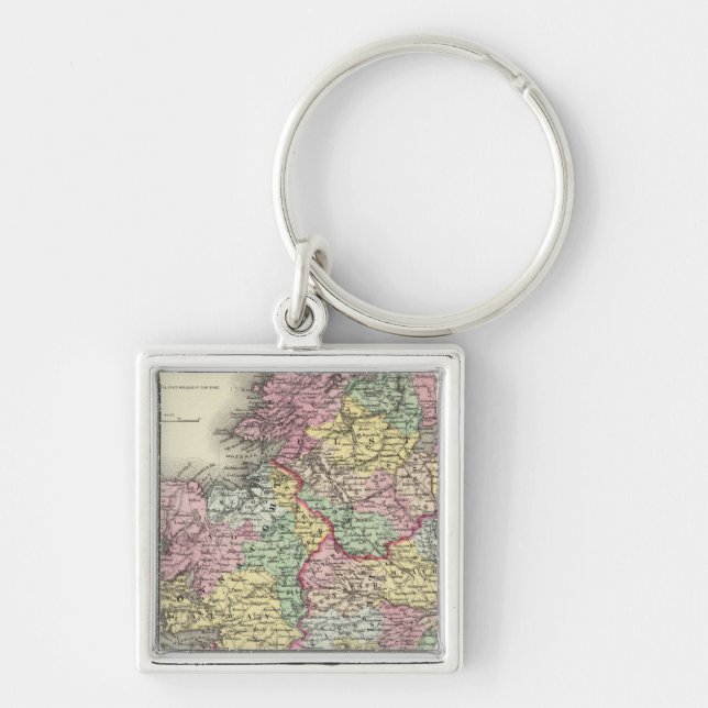 Ireland 3 key ring (Front)