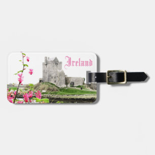 Ireland Castle Customisable Travel Luggage Tag