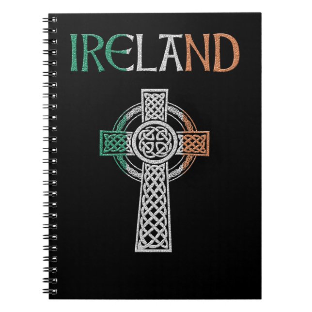 Ireland Celtic Cross Notebook (Front)