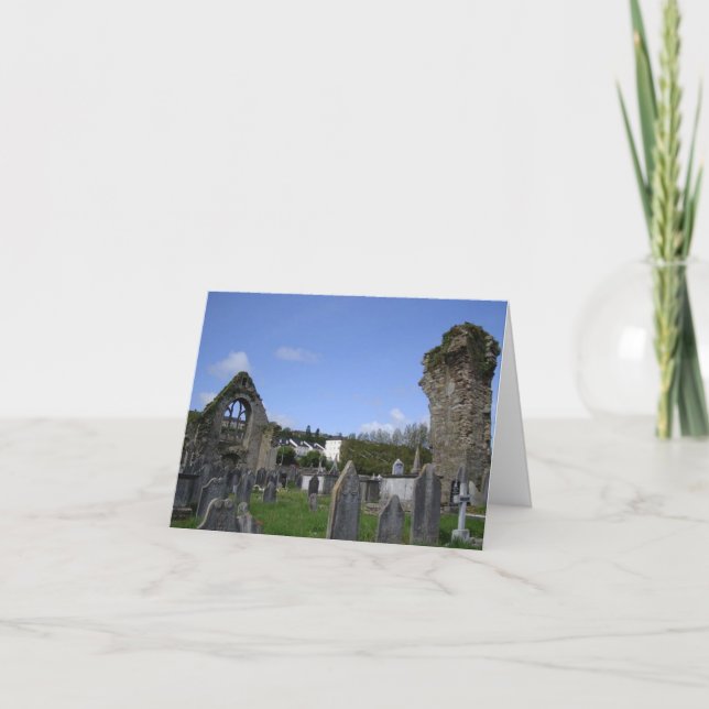 Ireland Cemetary Photo Card (Front)