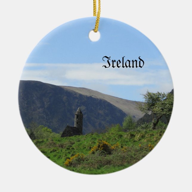 Ireland Christmas Tree Ornament Travel Souvenir (Front)