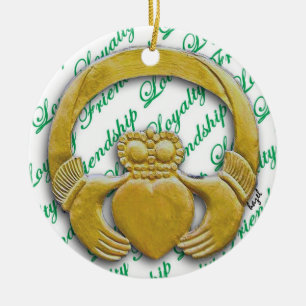 Ireland Claddagh, Irish Christmas Ornament