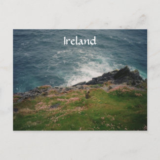 Ireland coast postcard