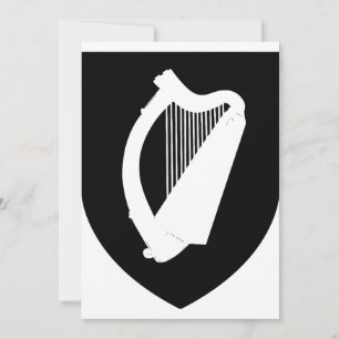 Ireland Coat of arms Invitation