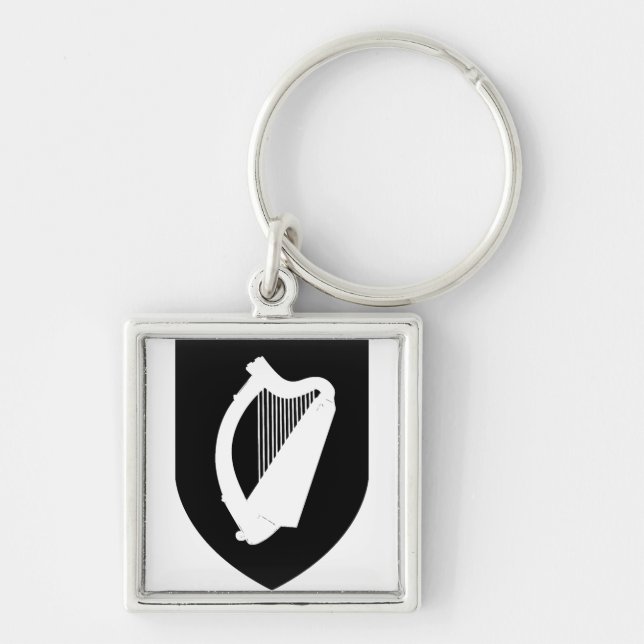 Ireland Coat of arms  Key Ring (Front)