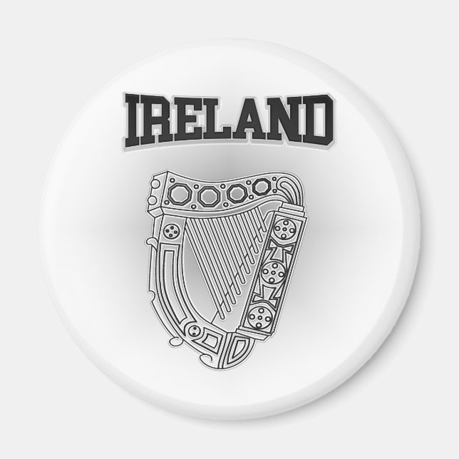 Ireland Coat of Arms Magnet (Front)