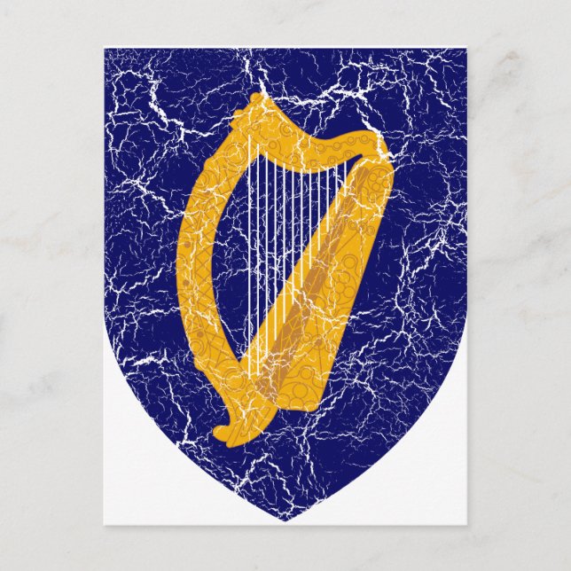 Ireland Coat Of Arms Postcard (Front)