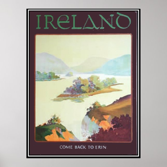 Ireland, Come back to Erin Print (Front)