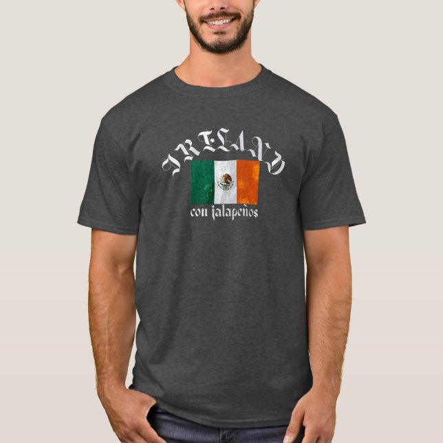 IRELAND con jalapenos, Vintage T-Shirt (Front)