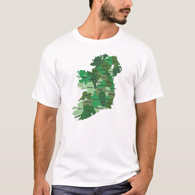 Ireland Counties tshirt (Front)