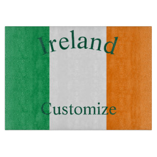 Ireland Country Flag Thunder_Cove Cutting Board