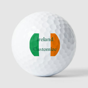Ireland Country Flag Thunder_Cove Golf Balls