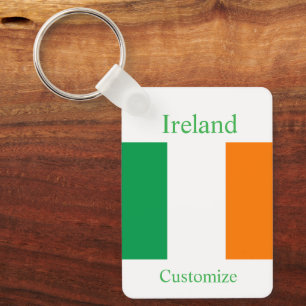 Ireland Country Flag Thunder_Cove Key Ring