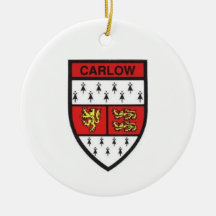 Ireland County Carlow Christmas Ornament