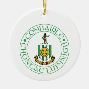 Ireland County Limerick Christmas Ornament