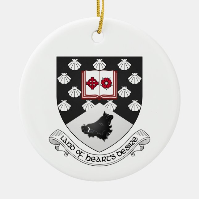 Ireland County Sligo Christmas Ornament (Front)