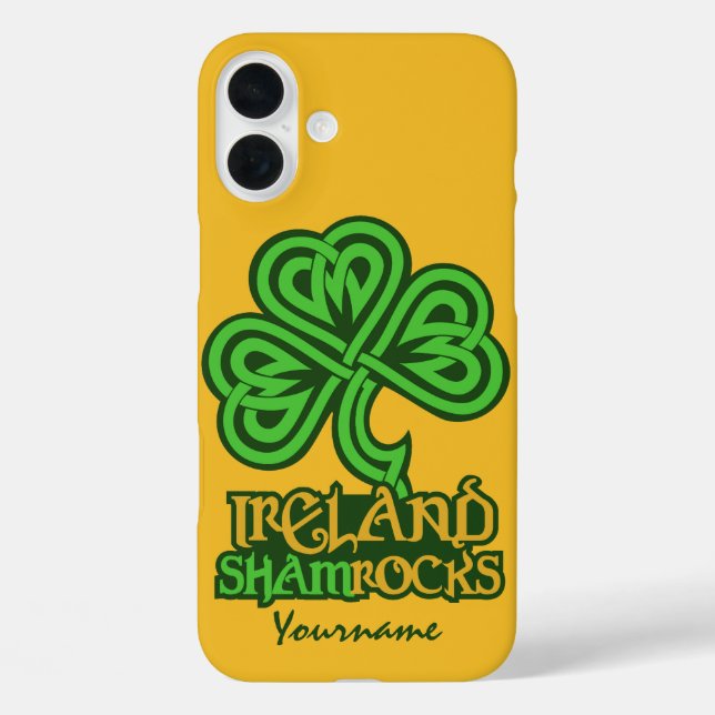 Ireland custom monogram phone cases (Back)