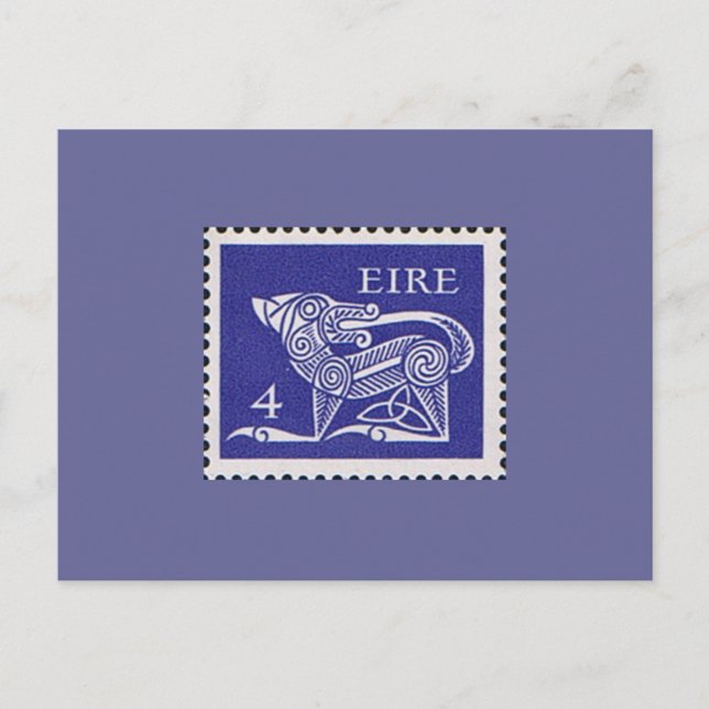 Ireland Decimal Postage stamp 1971 Postcard (Front)