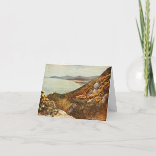 Ireland Dublin Bay from Victoria Hill Card