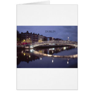 Ireland Dublin Bridge night (St.K)