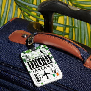 Ireland Dublin Luggage Tag