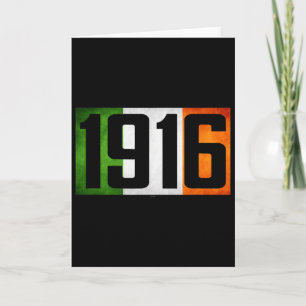 Ireland Easter Rising 1916 Irish Rebellion Flag Te Card