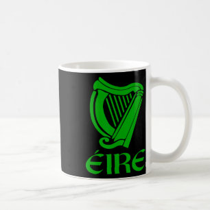 Ireland Eire Eireann Irish Pride Gaelic Harp St Pa Coffee Mug