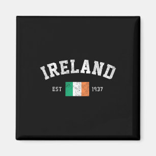Ireland Est. 1937 Irish Flag Independence Day For Magnet