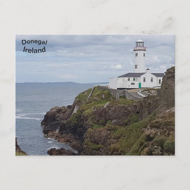 Ireland, Fanad Lighthouse, Donegal, Ireland. Postcard (Front)
