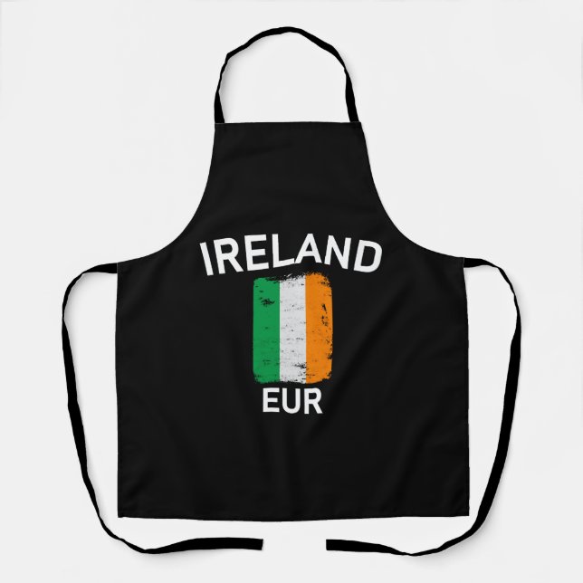 Ireland flag apron (Front)