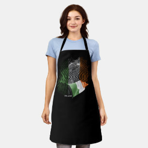 Ireland flag apron