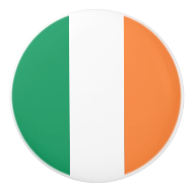 Ireland Flag Ceramic Knob (Front)