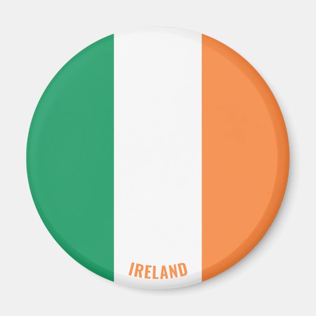 Ireland Flag Charming Patriotic Magnet (Front)