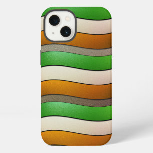 Ireland Flag Colours-Chrome by Shirley Taylor iPhone 13 Case