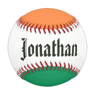 Ireland Flag Custom Name bbt Baseball