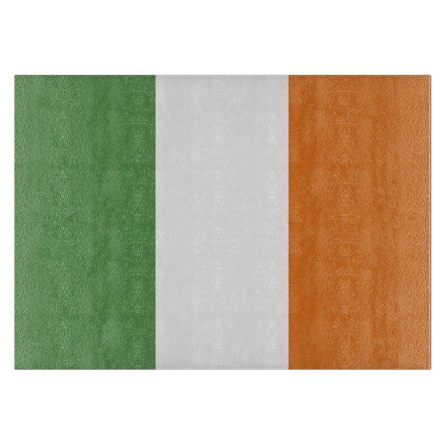 Ireland flag cutting board (Front)